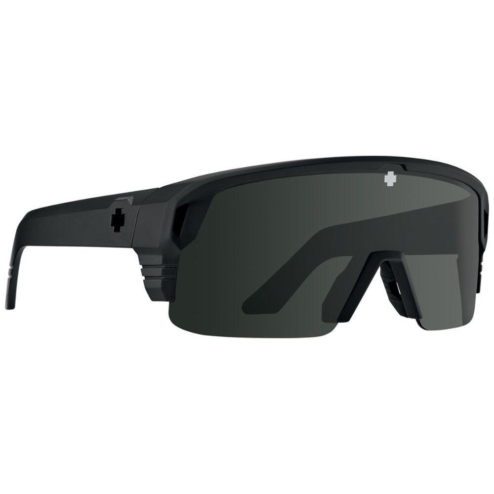 SPY MONOLITH 5050 SUNGLASSES - Black/Happy Grey Mirror