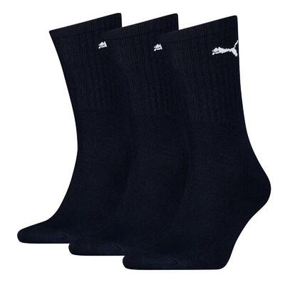 Puma crew 3-pack sportsokken - marine