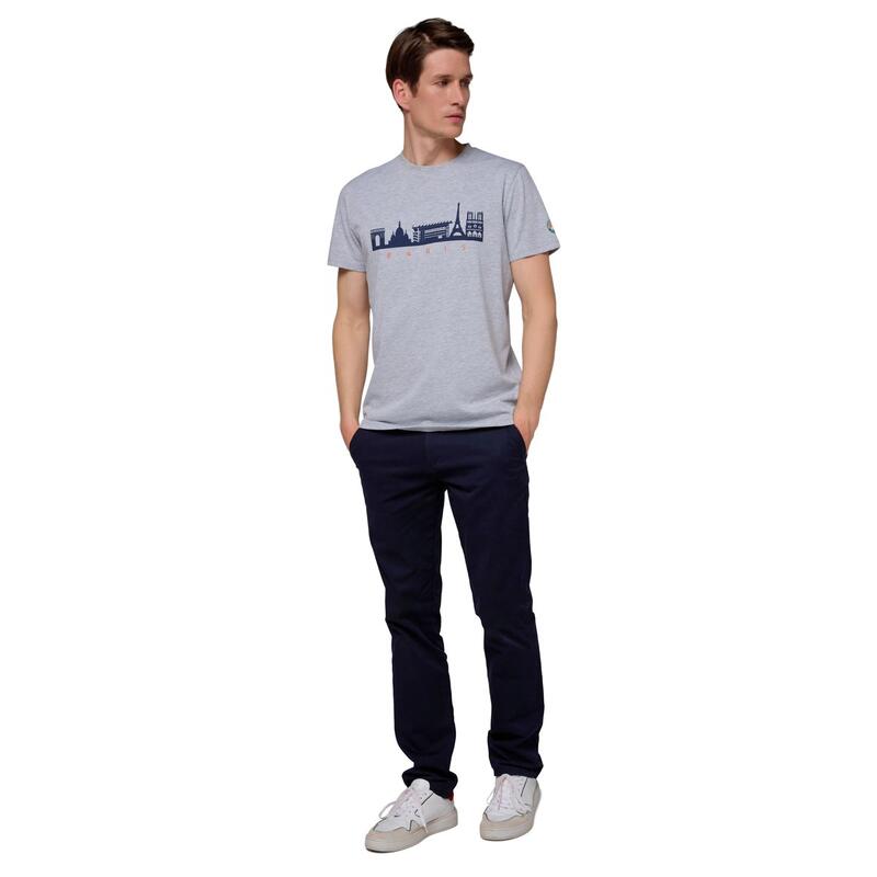 T-shirt Skyline homme Roland-Garros - Gris