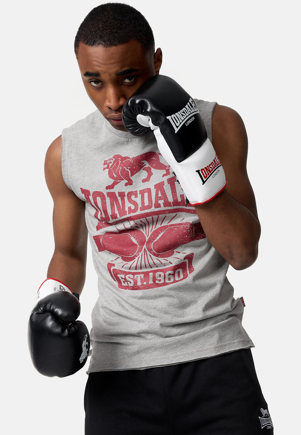 LONSDALE Boxhandschuhe aus Leder CAMPTON 3/10