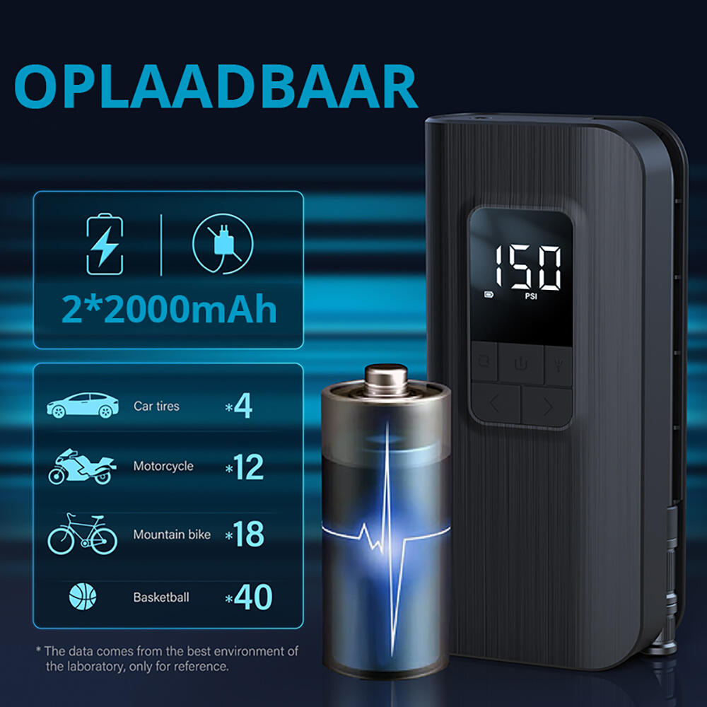 Draagbare elektrische fietspomp kopen