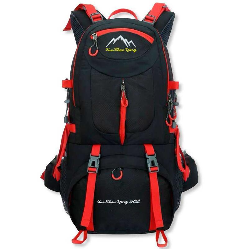  Mochilas de senderismo de 40 litros para hombre, para  montañismo, senderismo, camping, mochila, Rojo, 40L : Deportes y  Actividades al Aire Libre