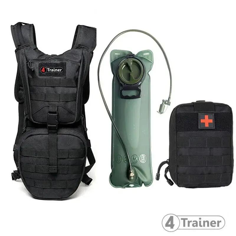 Sac à dos HYDRATATION TACTIQUE + Trousse de Secours - 4TRAINER 1/5