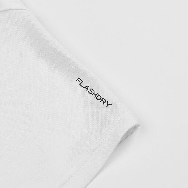 Reaxion Plus 女裝快乾短袖運動T恤 - 白色