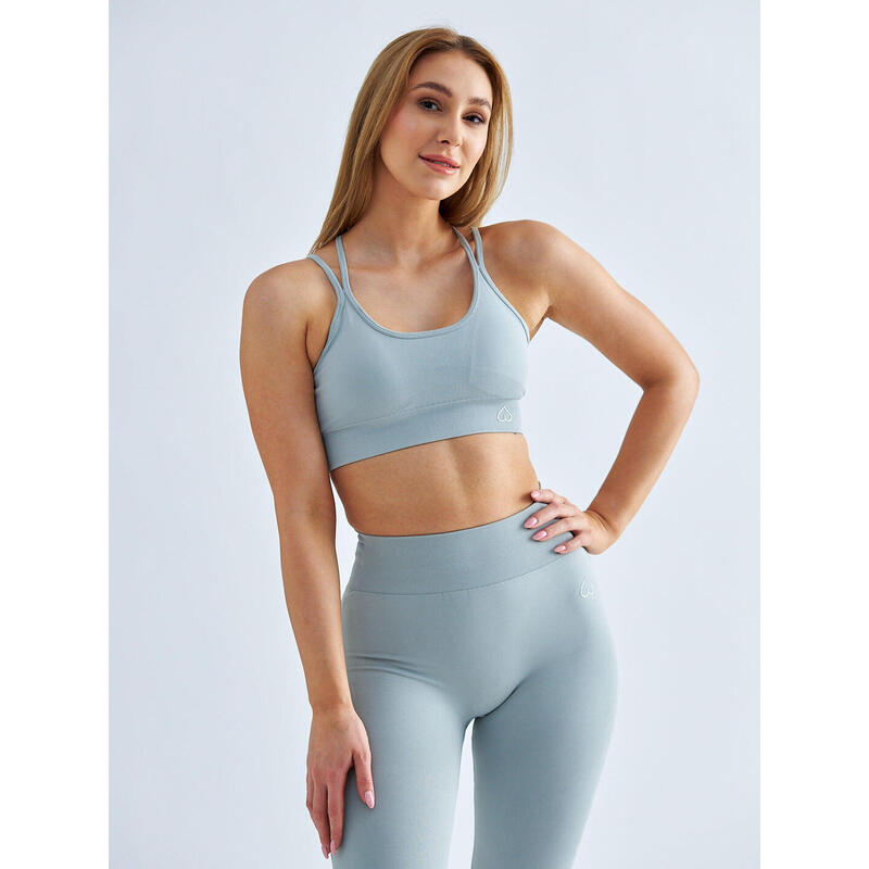 Sport-BH Fitness Bustier verstellbarer Rücken