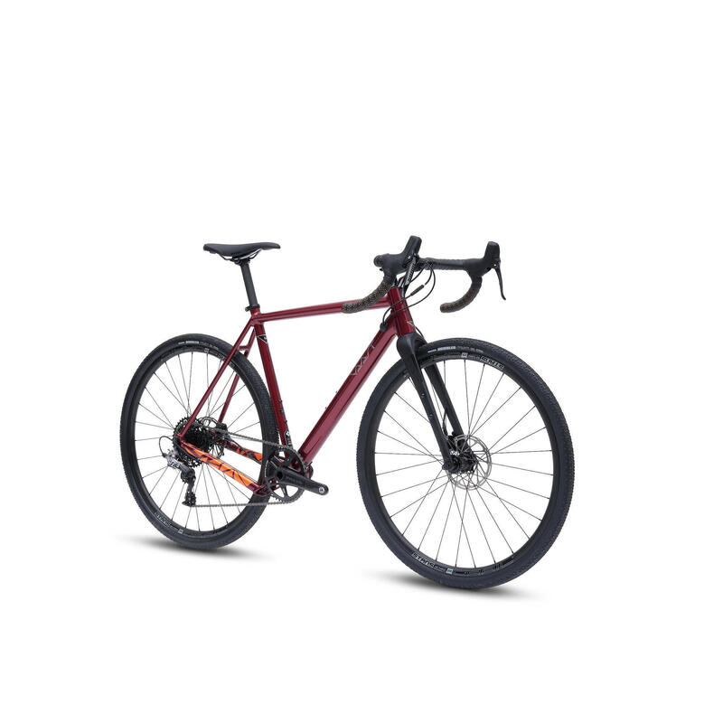 (Unassembled) A/1 Rival 700C Gravel Bike - Red