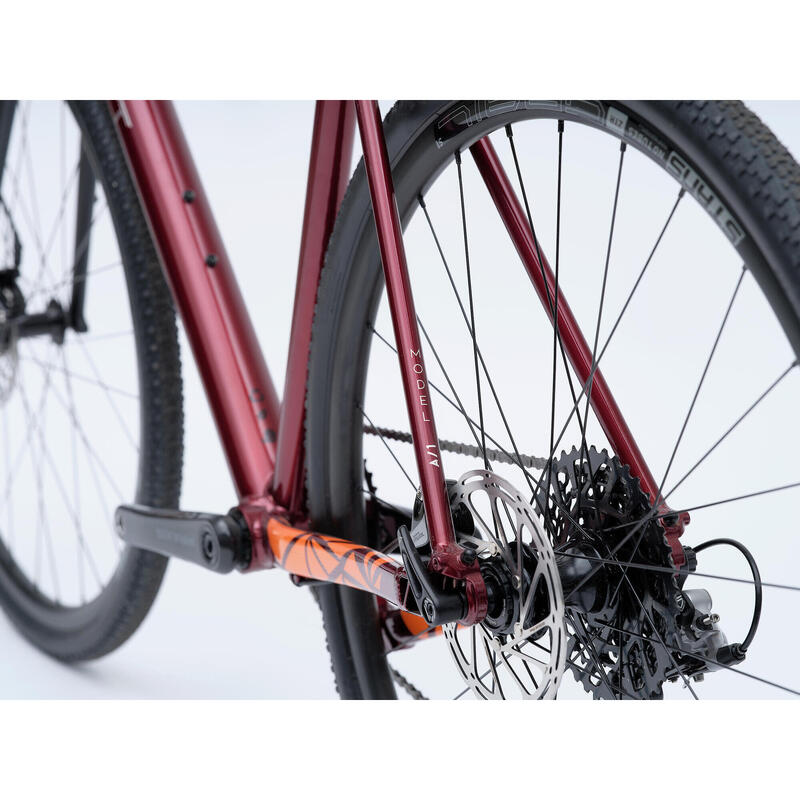 (Unassembled) A/1 Rival 700C Gravel Bike - Red