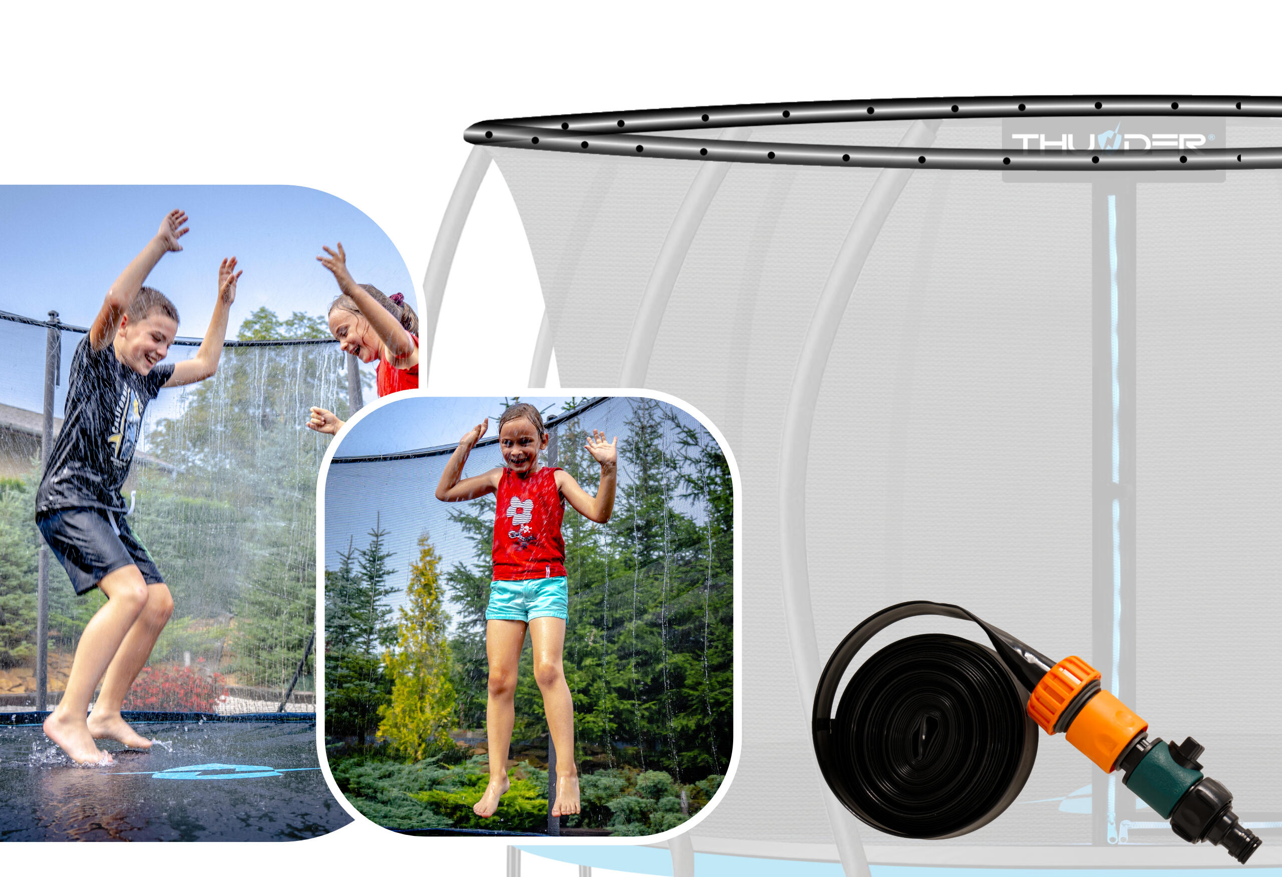 Zraszacz do trampoliny ogrodowej THUNDER 8FT 2/2