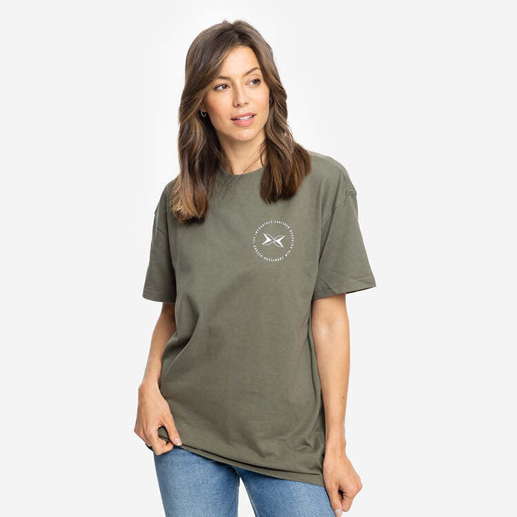 Camiseta Oversize Picsil Urban Style Unisex - S Verde