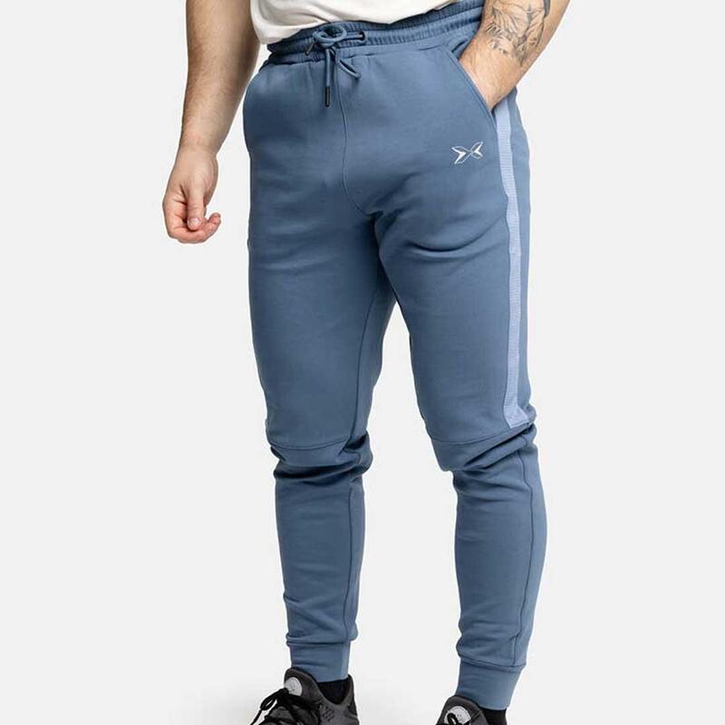 Pantalón Chándal Jogger Urban Hombre Premium - M Azul