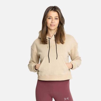 Sweat à Capuche Court Femme Core