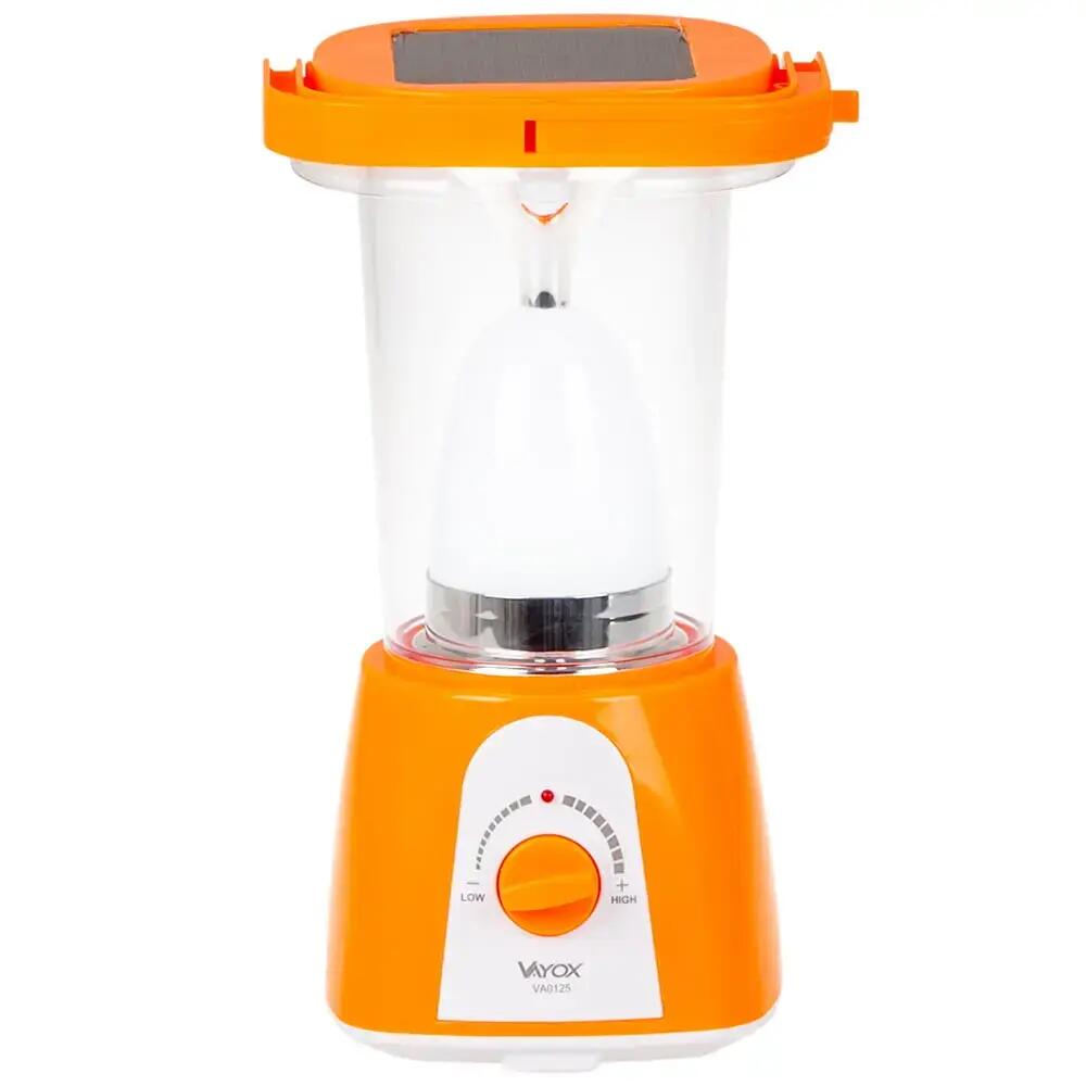 Kempingová lampa Vayox VA0125 so solárnym powerbankom