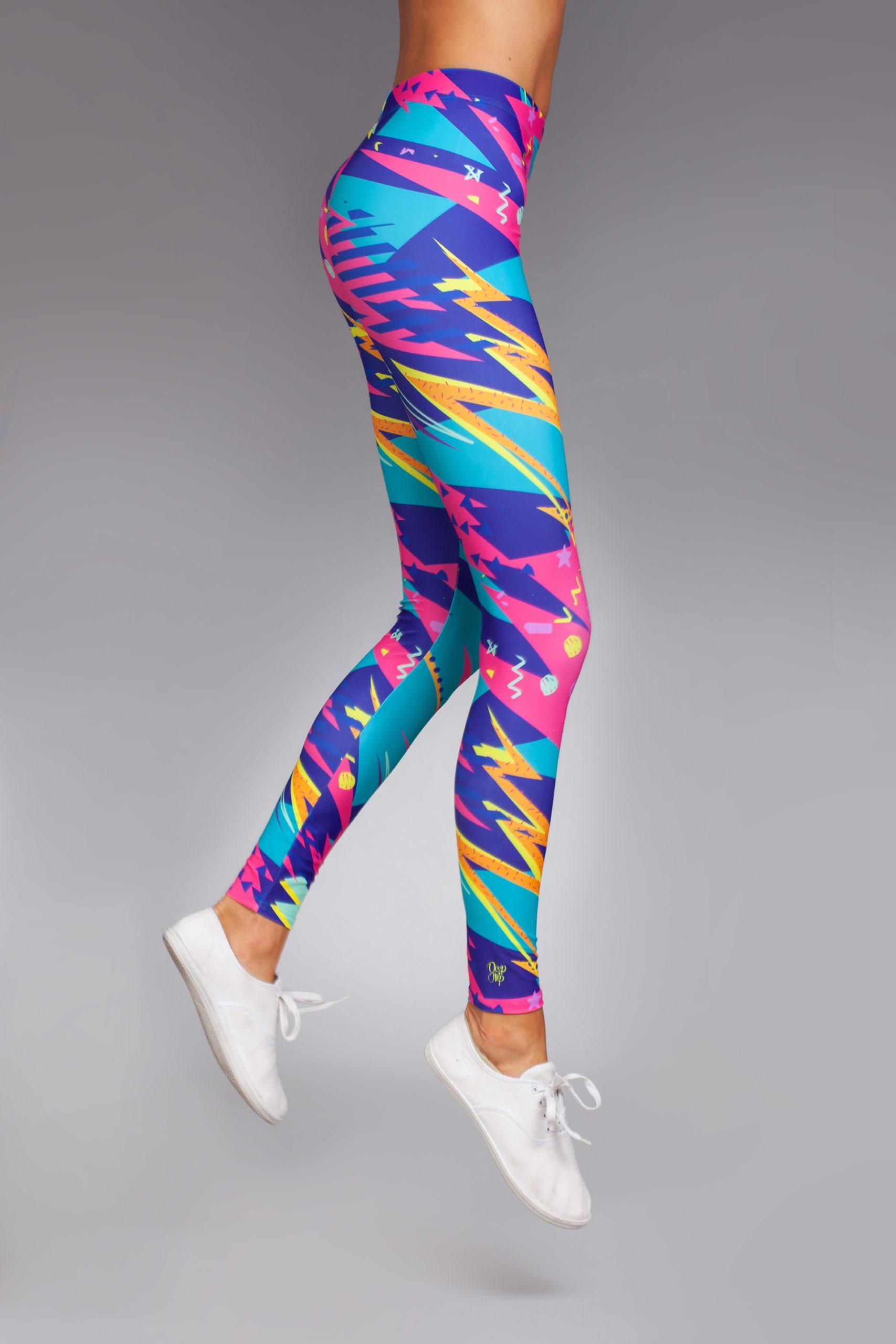 Legginsy sportowe damskie DEEP TRIP Pixy 3/6
