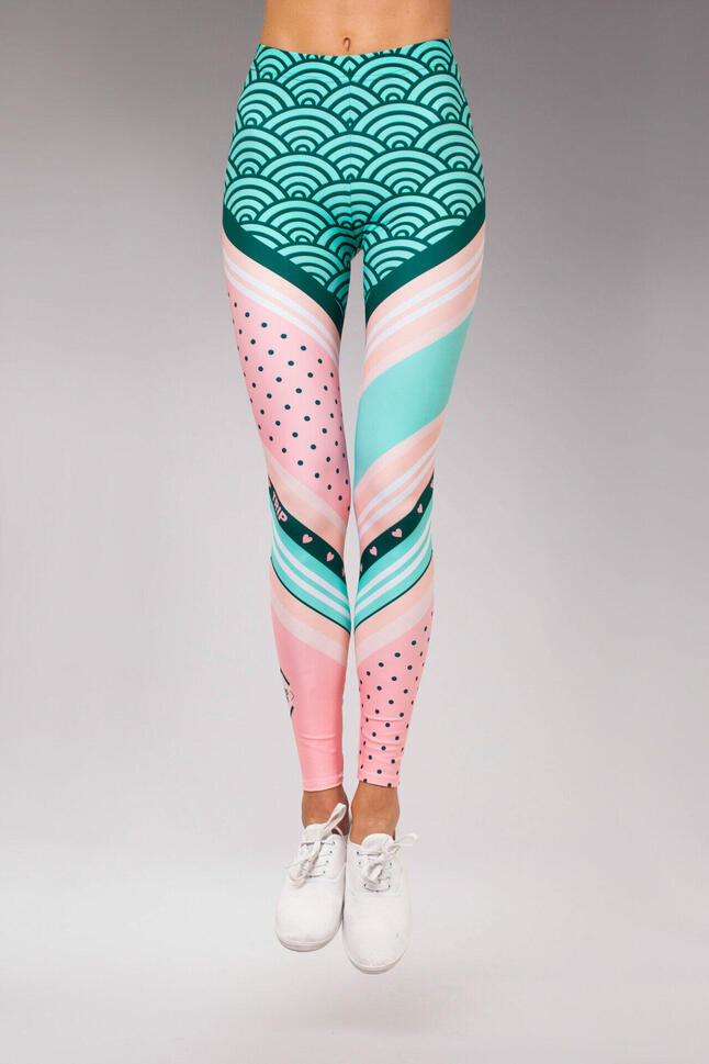 Legginsy sportowe damskie DEEP TRIP Frugo