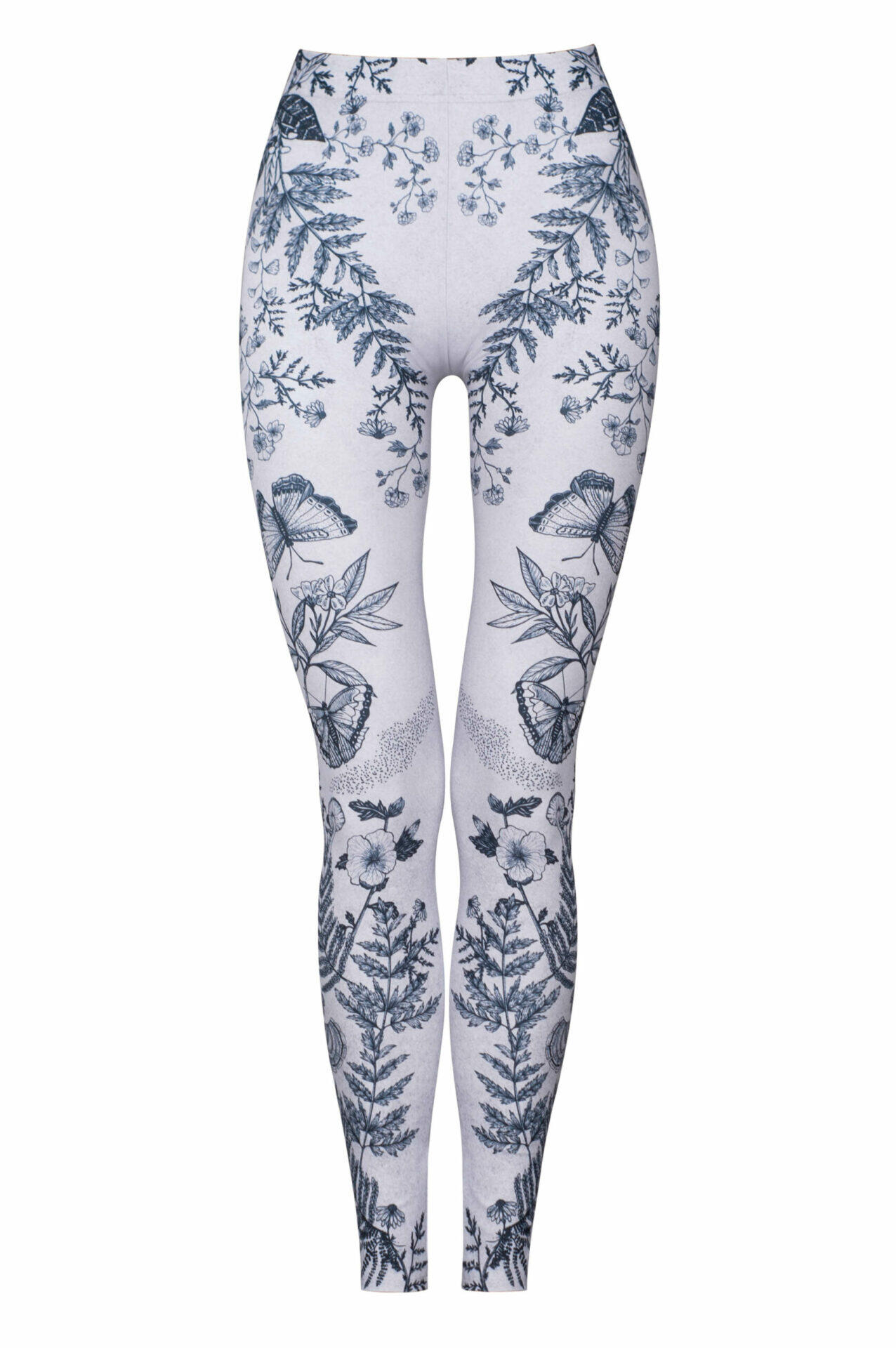 Legginsy sportowe damskie DEEP TRIP Botanic