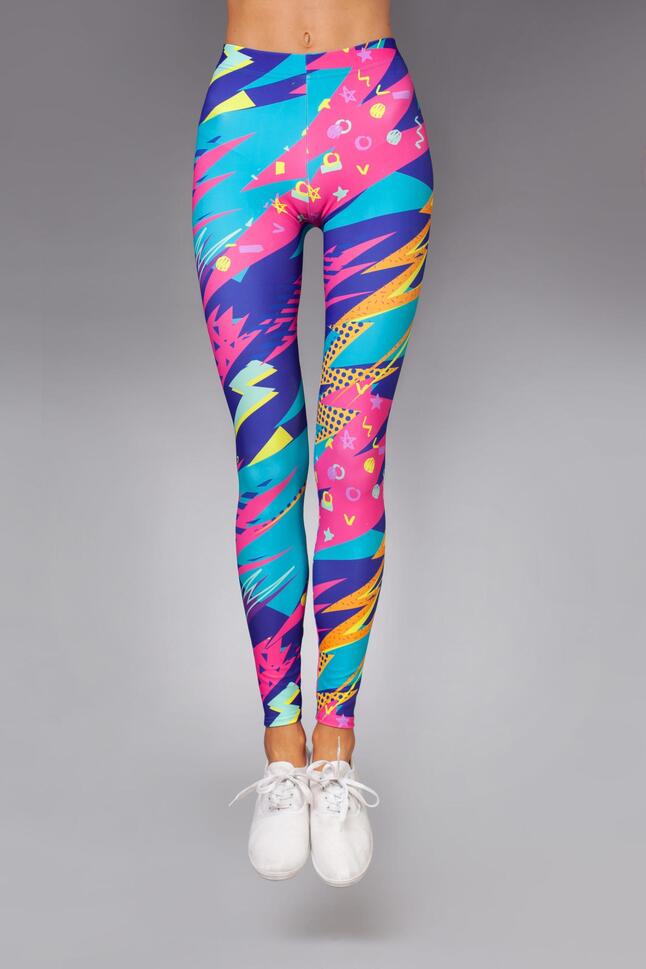Legginsy sportowe damskie DEEP TRIP Pixy