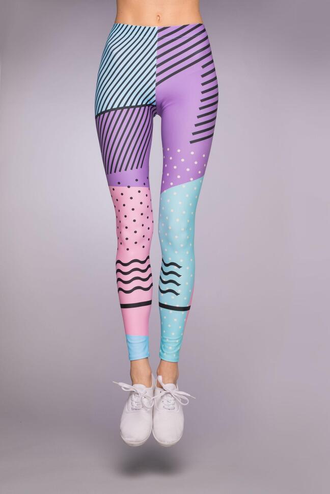 Legginsy sportowe damskie DEEP TRIP Hey