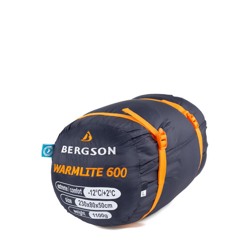 Śpiwór puchowy BERGSON Warmlite 600