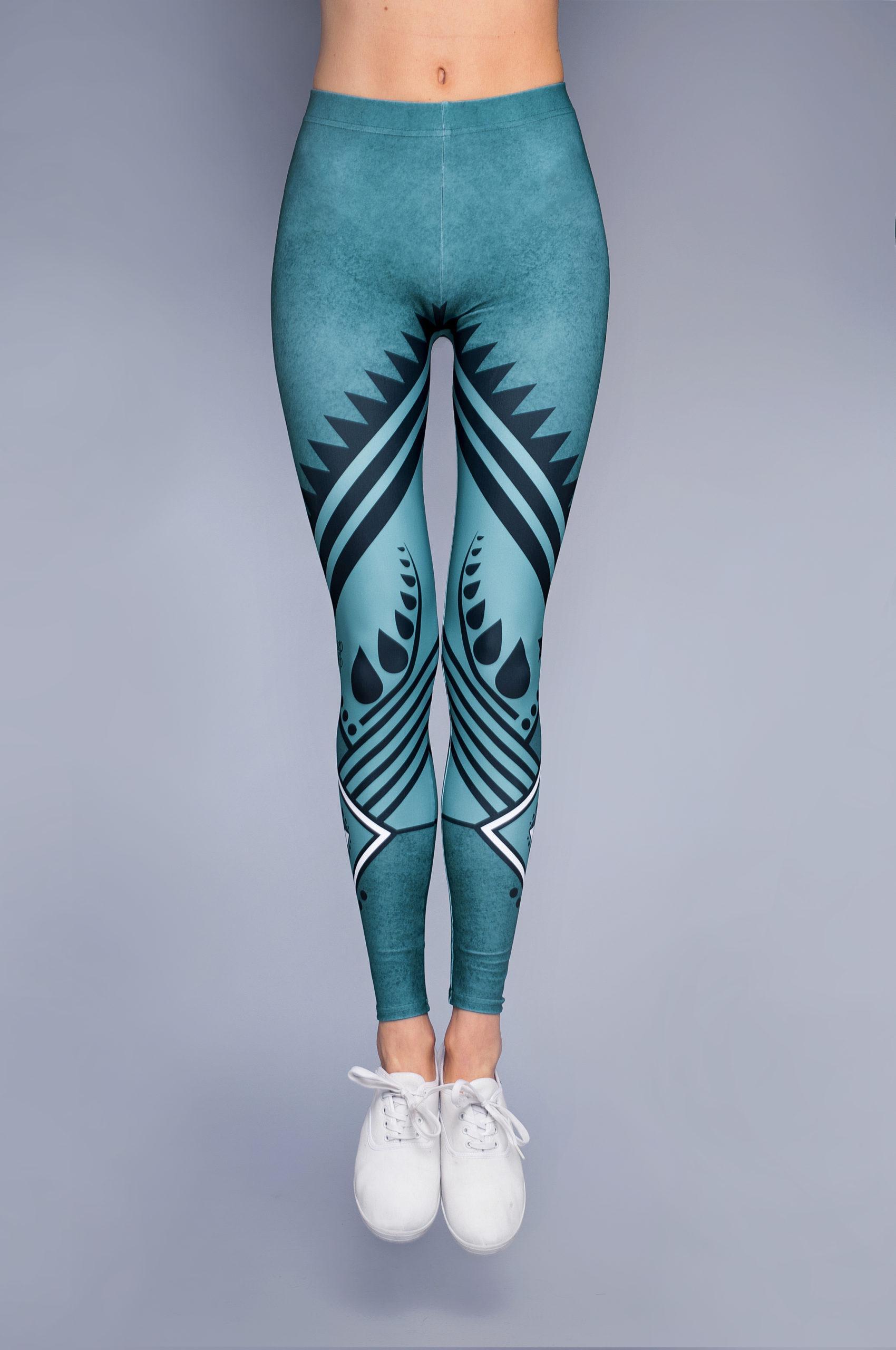 Legginsy sportowe damskie DEEP TRIP Sauron 2/6