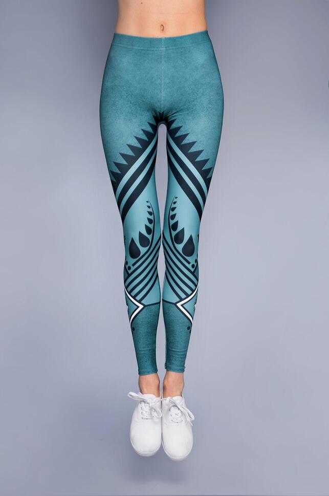 Legginsy sportowe damskie DEEP TRIP Sauron