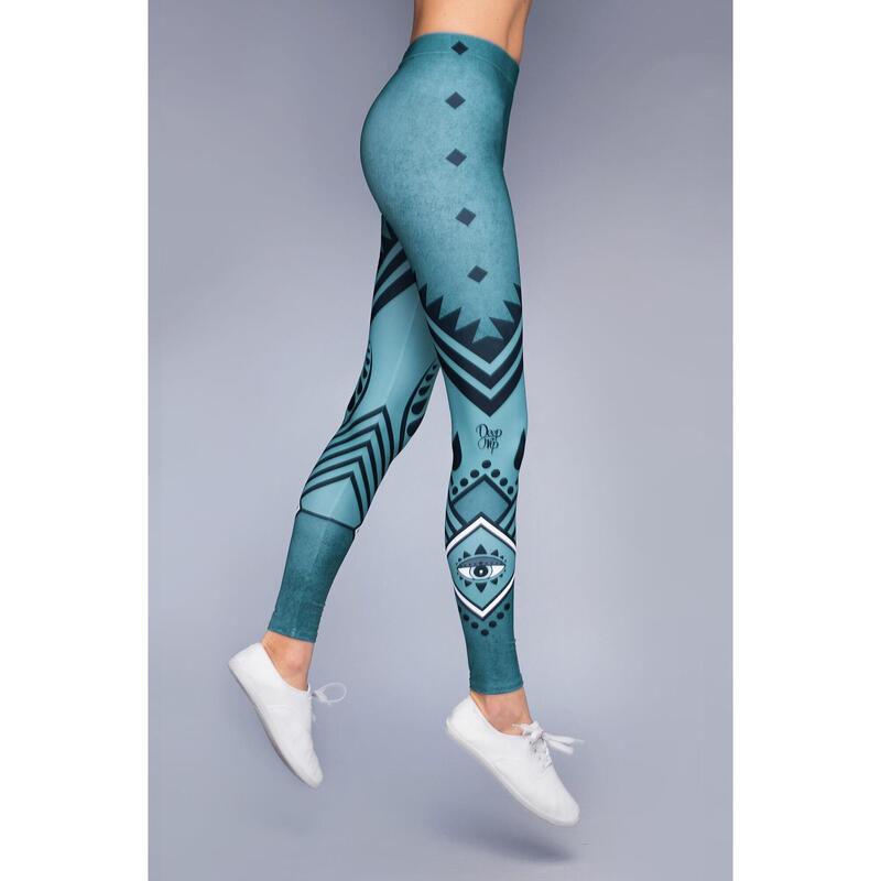 Legginsy sportowe damskie DEEP TRIP Sauron