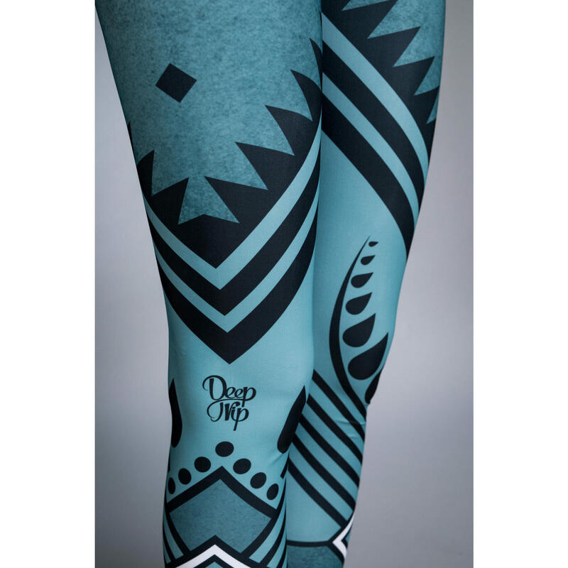 Legginsy sportowe damskie DEEP TRIP Sauron