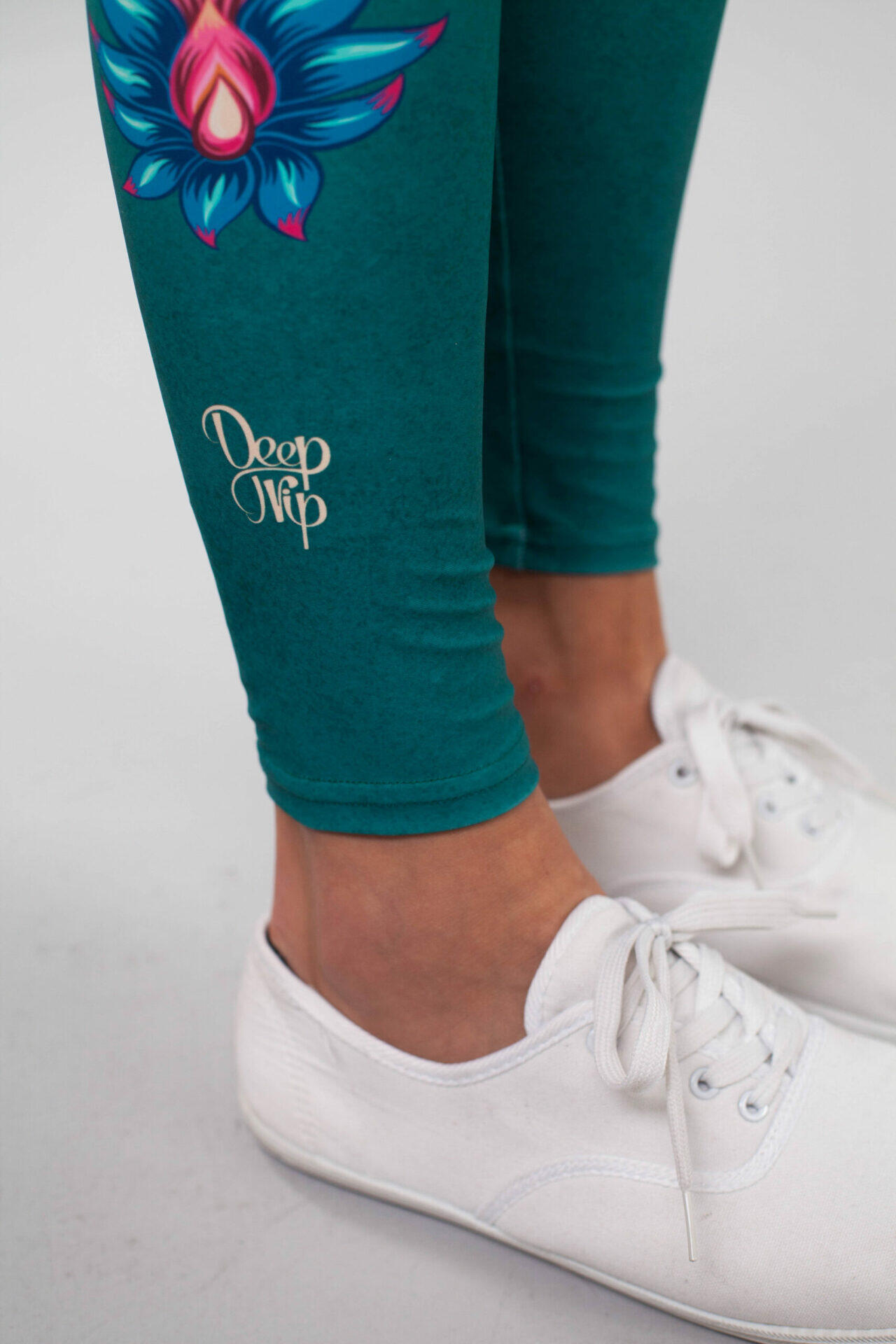 Legginsy sportowe damskie DEEP TRIP Flora 4/6