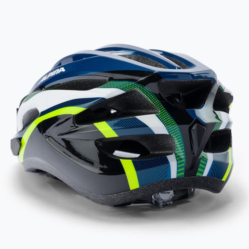 Alpina Helm MTB 17 darkblue-neon 54-58