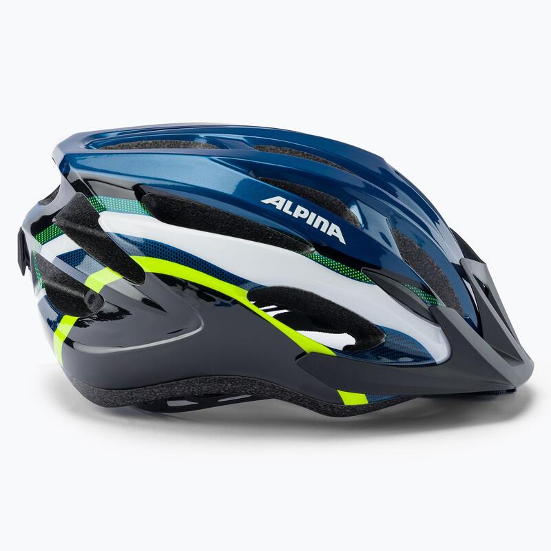 Alpina Helm Mtb 17 Darkblue-Neon 58-61