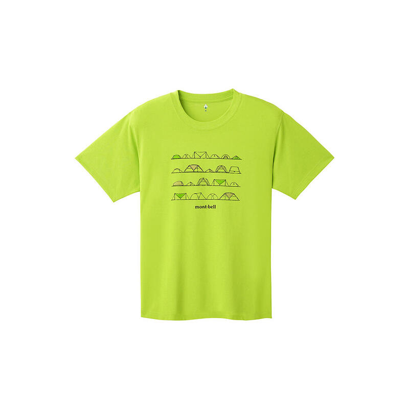 Tent Men Quick-dry Sports Wickron Tee - Yellow