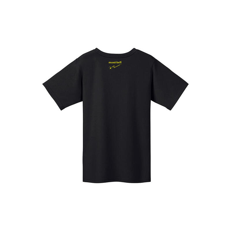 Natural Logo Women Quick-dry Sports Wickron Tee - Black