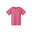 Natural Logo 女裝快乾透氣短袖運動印花T恤 - 粉紅色