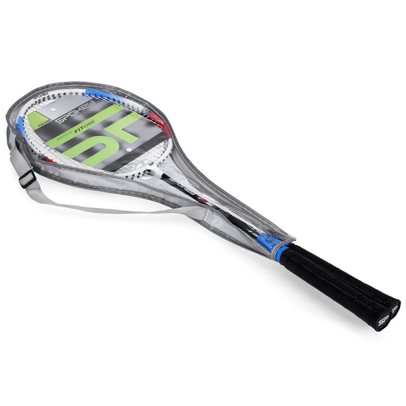 Set 2 rachete badminton Spokey FIT ONE cu husa