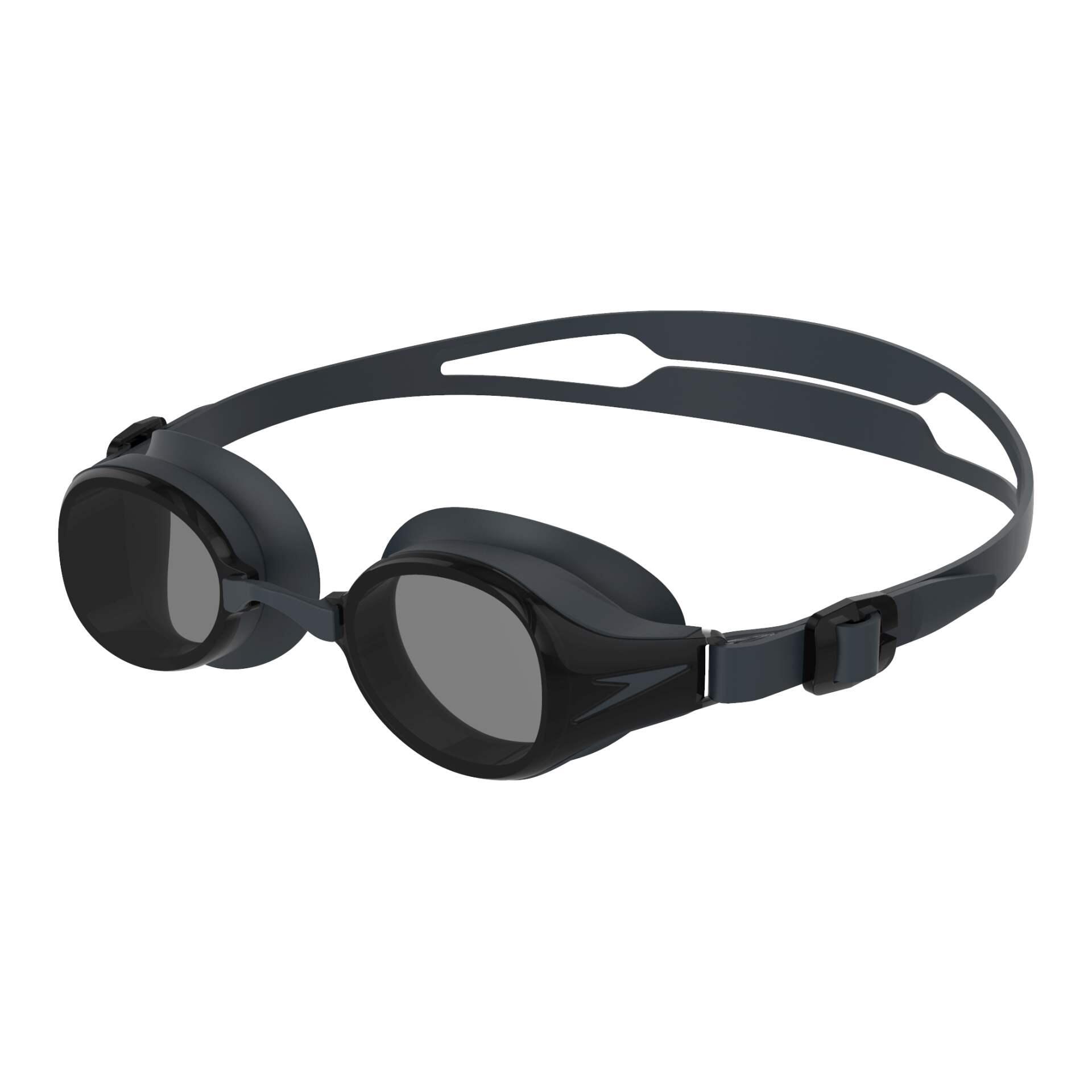 Speedo Hydropure optische bril op sterkte - zwart / rook - maat 2.5 1/4