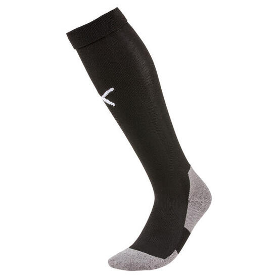 Calzini Da Calcio Core Adulto Unisex Puma Liga Nero Grigio Argento