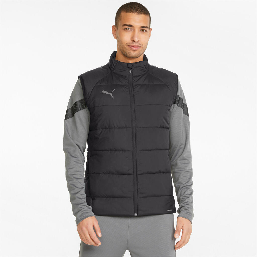 PUMA Mens teamLIGA Football Vest Jacket