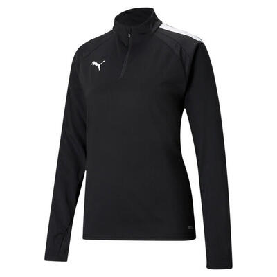 Trainings top 1/4 zip vrouw puma team liga