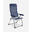 Silla Plegable de Camping Crespo Classic AL/215-M Azul Marino con 7 Posiciones