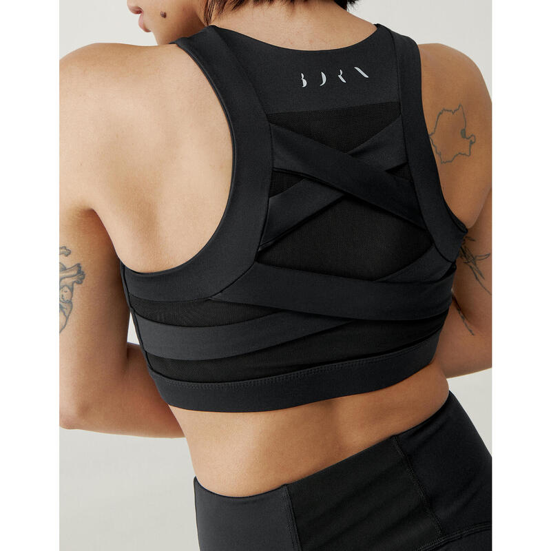 Colette Born Living Yoga Damen-Sport-BH mit mittlerem Halt