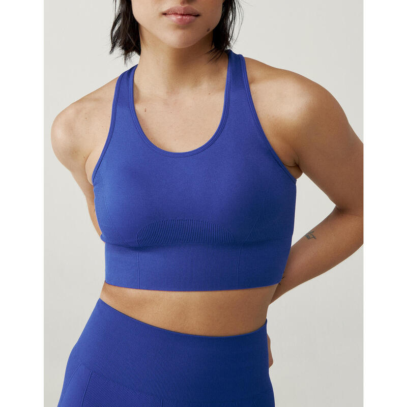 Kumari Born Living Yoga Soutien-gorge de sport à maintien moyen pour femme