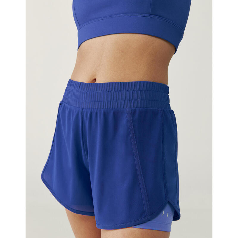 Padma 2.0 Born Living Yoga-Damen-Sportshorts mit Innenhose