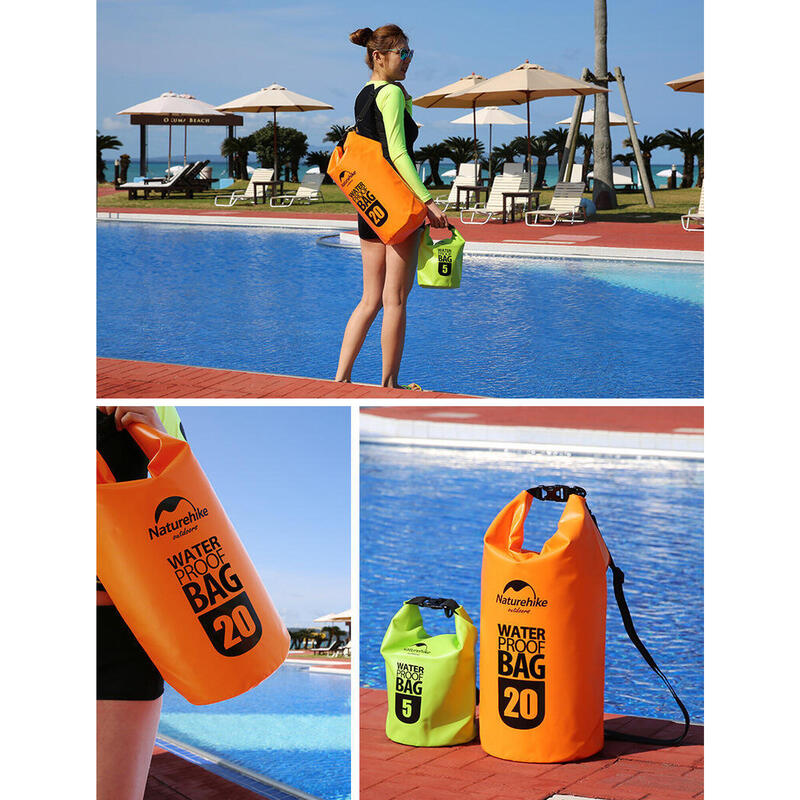 500D Marine Waterproof Bag 10L - Orange