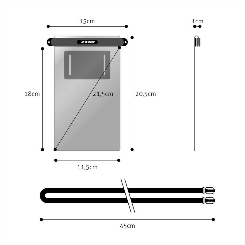 Husă rezistentă la apă pentru telefon mobil ResTube