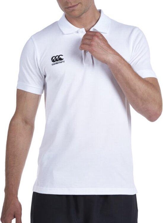 CANTERBURY WAIMAK POLO SHIRT, WHITE 3/4