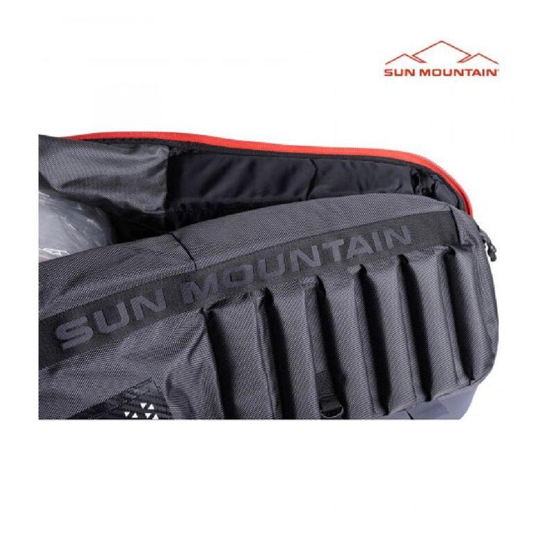 KUBE GOLF TRAVEL COVER - BLACK/RED