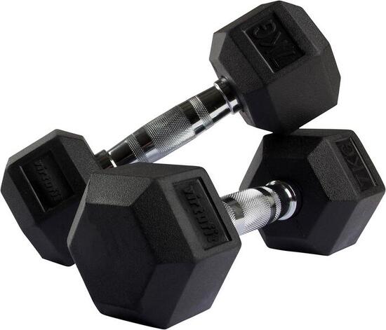 Manubrio Bodybuilding Hexa Dumbbell - Set di 2