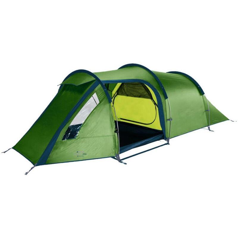 Trekkingtent Omega 250 1-2 persoons tunneltent fiets camping 4 kg