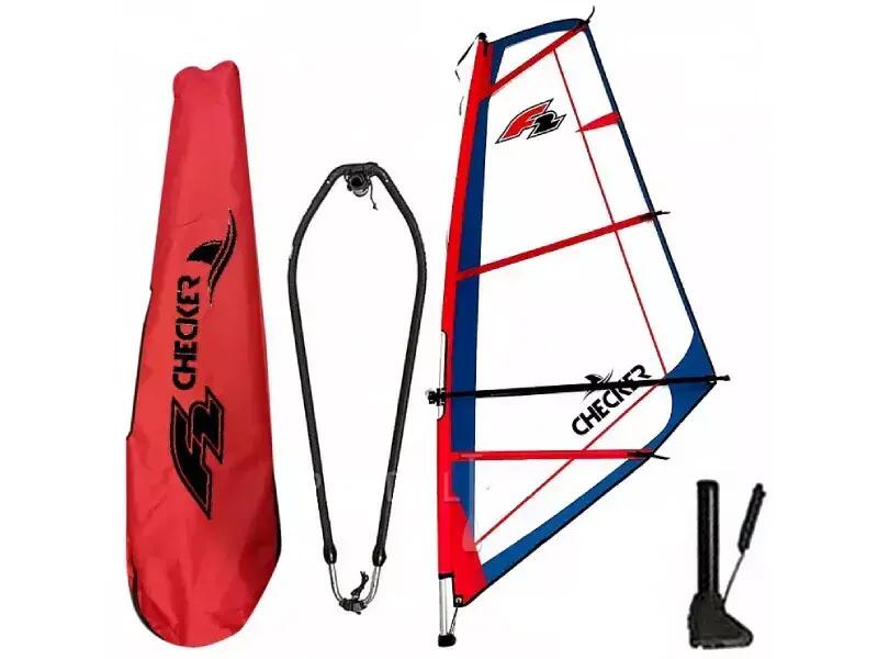 Pędnik szkoleniowy F2 CHECKER RIG BLUE/RED 5.0 m² 5/5