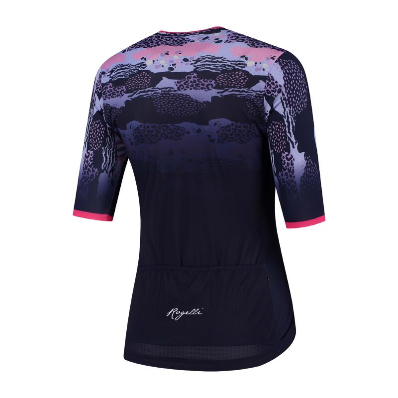 Maillot Manches Courtes Velo Femme - Animal