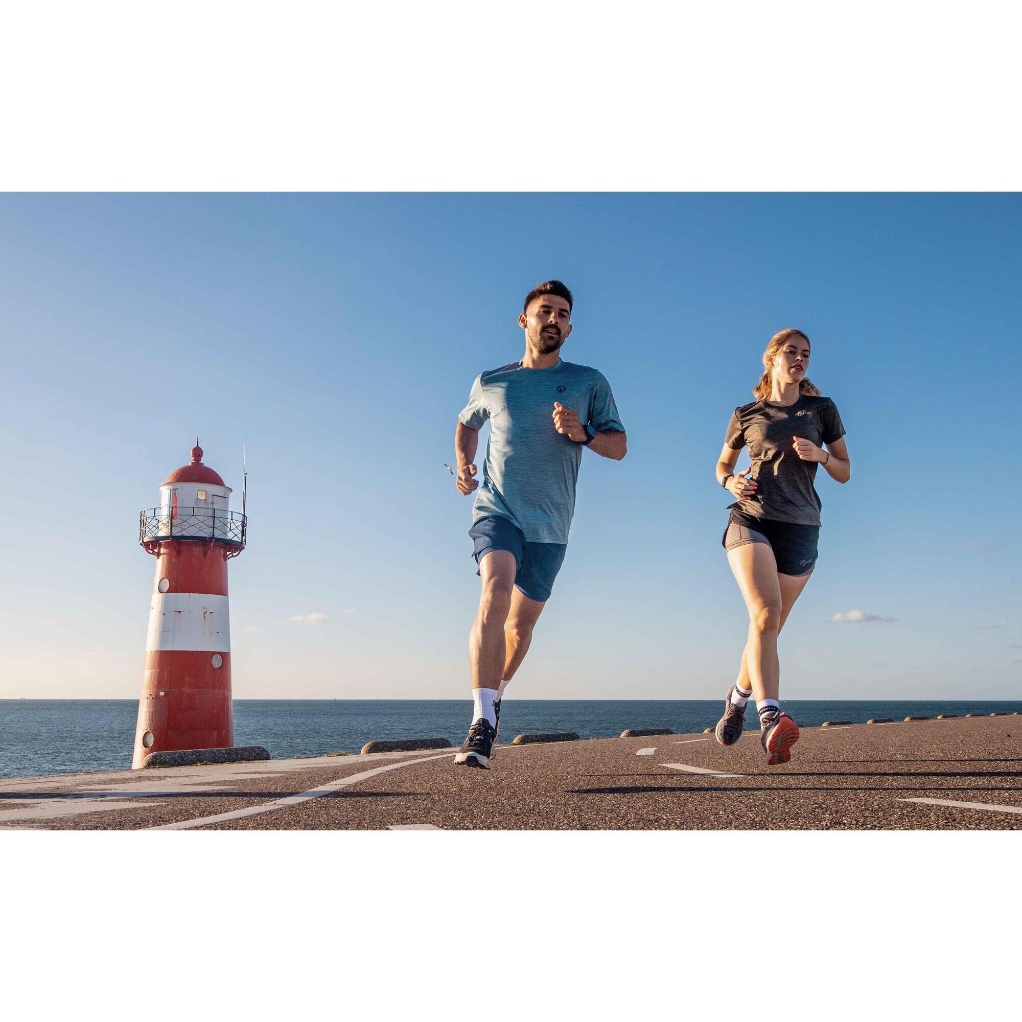 Culotte corto de running 2 en 1 Hombres Essential Decathlon